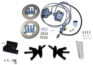 Jake's™ EZGO Front Disc Brake Kit for Long Travel Lift Kits 2001.5-Up