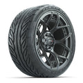 Set of (4) 15" MadJax® Flow Form Evolution Gunmetal Wheels with GTW® Fusion GTR Street Tires