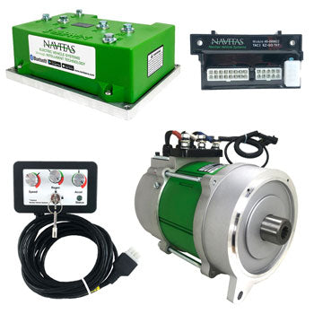 Navitas 600a DC AC Conversion Kit with On-The-Fly Programmer for Club Car Precedent-Onward-Tempo