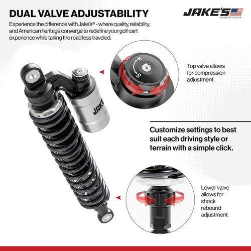 Jake's Long Travel Kit for Club Car DS with 4-Wheel Mechanical Brakes 1992-Up