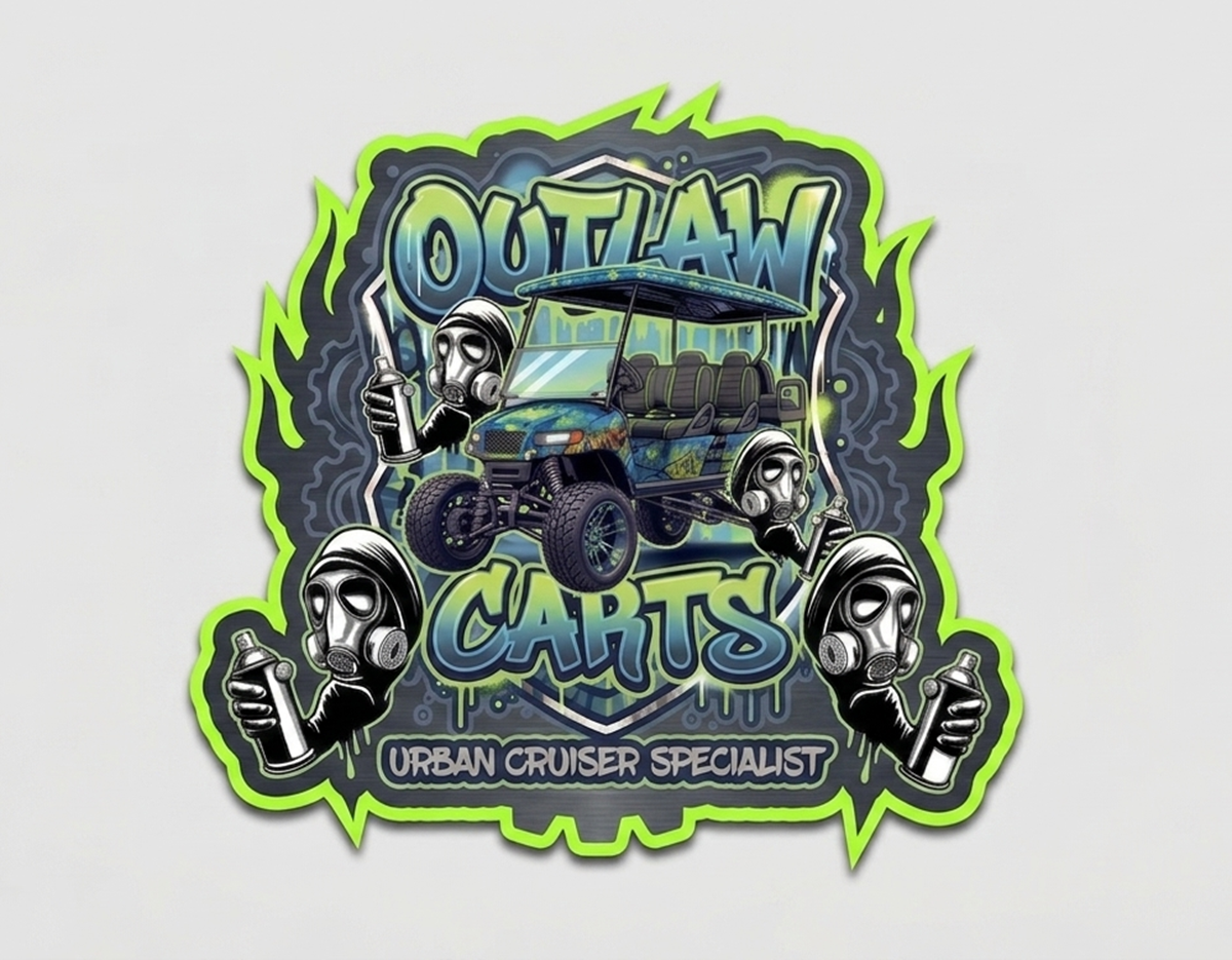 Outlaw Carts Sticker