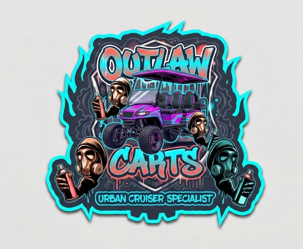 Outlaw Carts Sticker